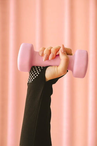 Grip Shrug™ | Pilates Grip Top with Thumb Holes & Non-Slip Palms