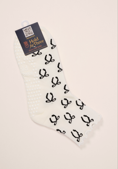 Off-White Bow Grip Socks
